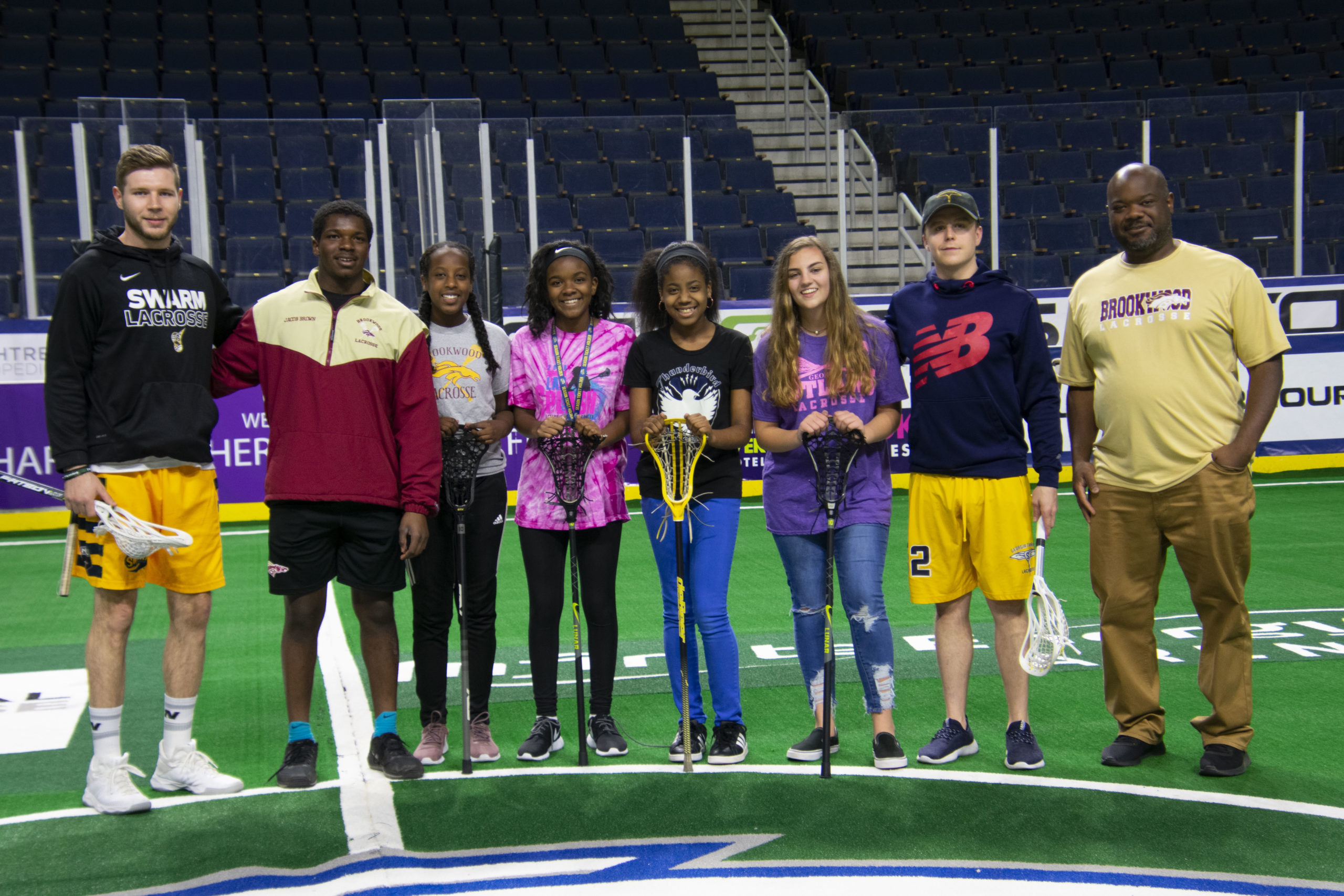 The Gift of a Smile | Georgia Swarm Pro Lacrosse Team